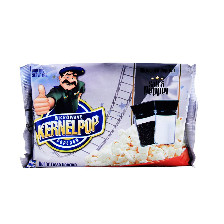 KERNELPOP PKT 90G SALT & PEPPER