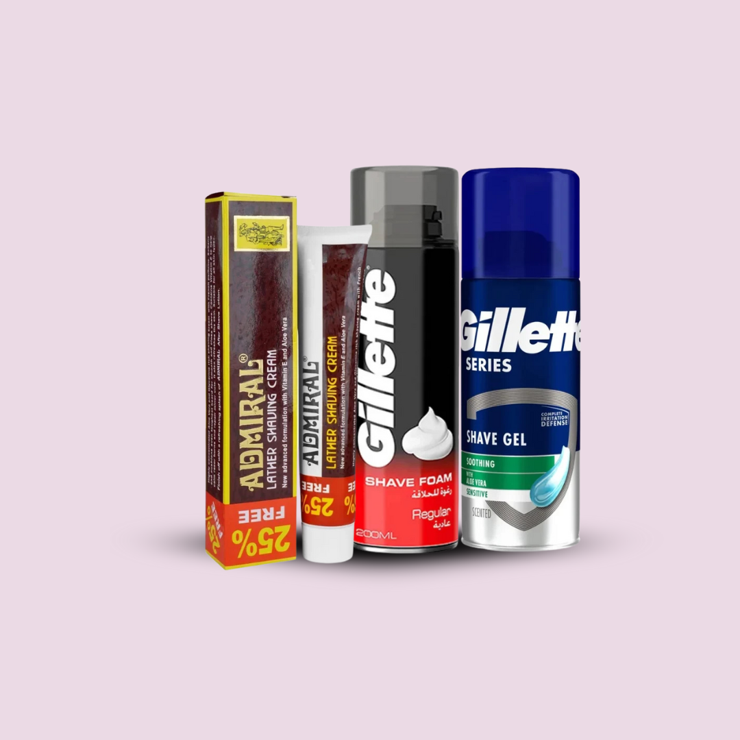 Shaving Gel, Foam, After Shave