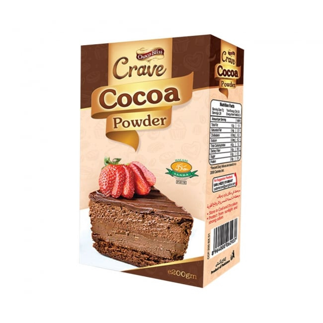 CRAVE COCOA POWDER 200GM