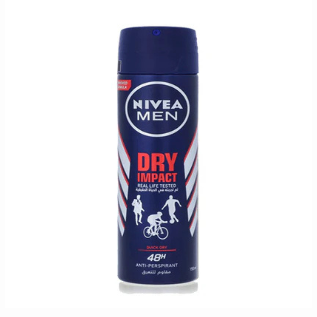 NIVEA MEN B/SPRAY 150ML DRY IMPACT