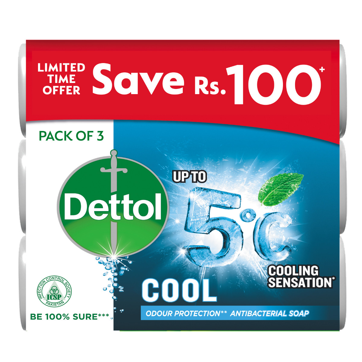 DETTOL SOAP 3*80G COOL