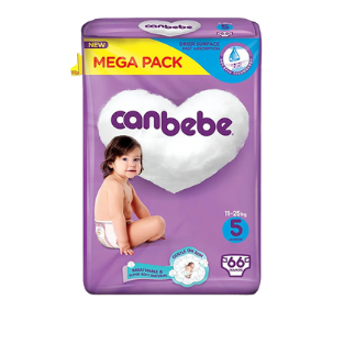 CANBEBE MEGA #5 JUNIOR 66PC