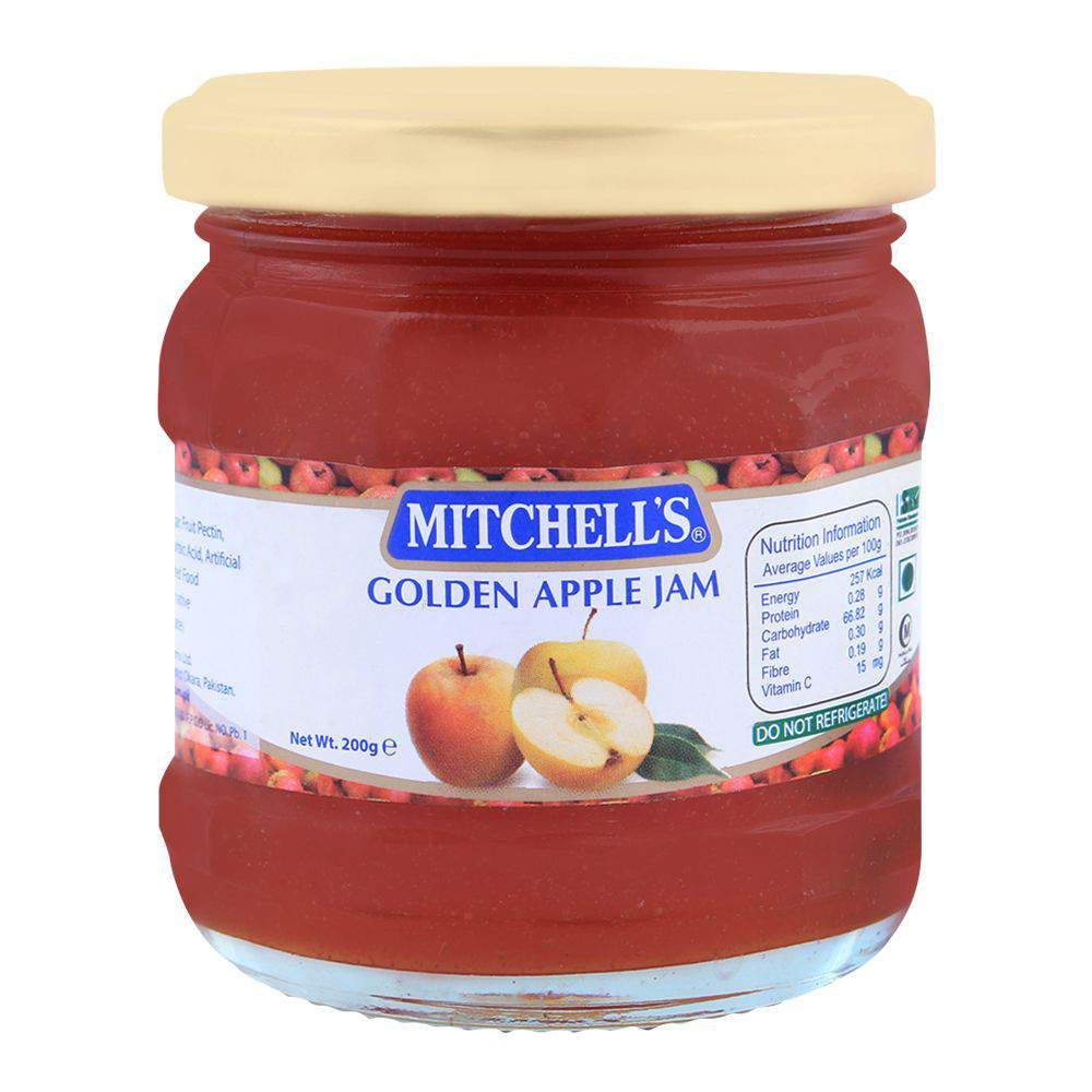 MITCHELLS JAM 200G GOLDEN APPLE