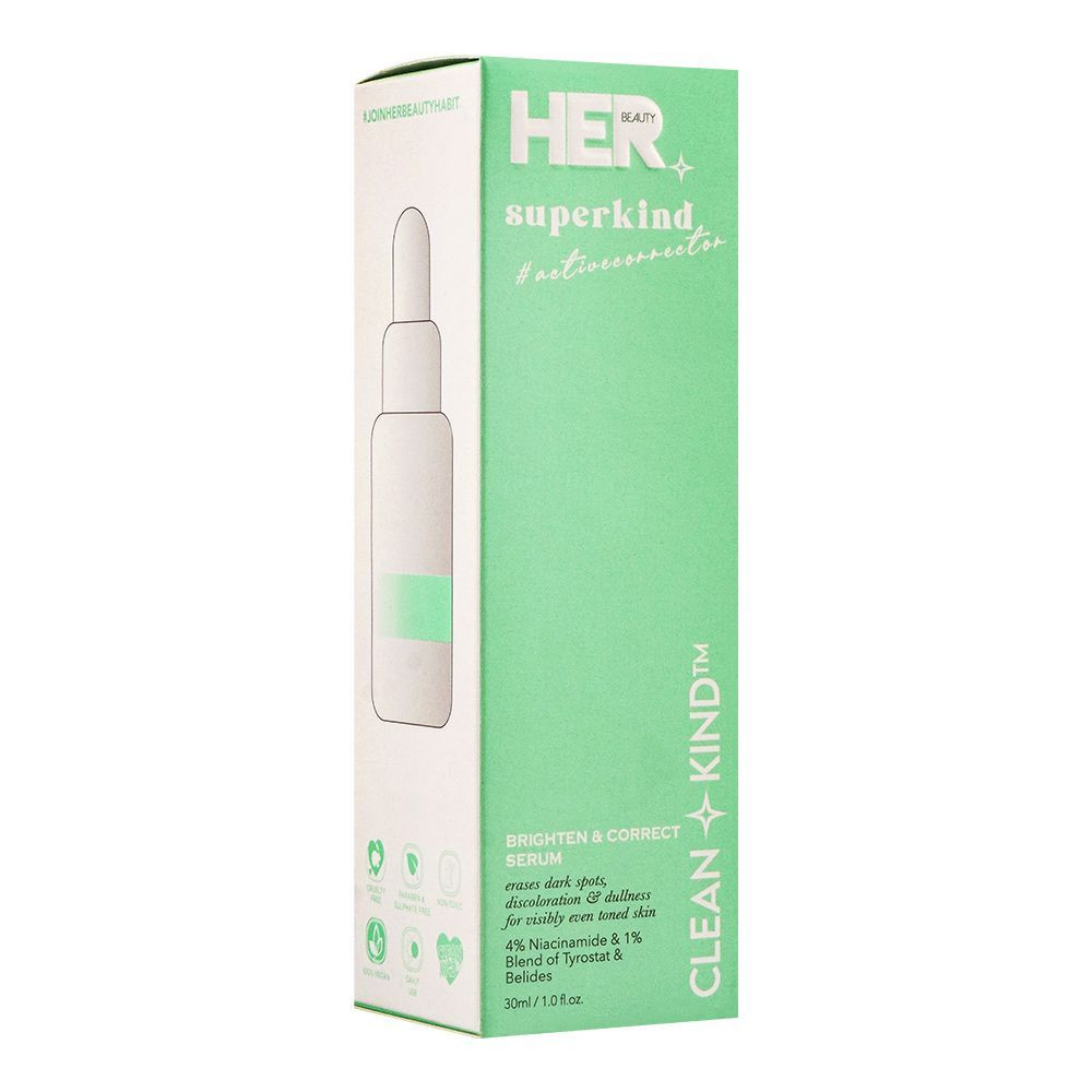 HER BEAUTY BRIGH, CORRECT SERUM 30ML