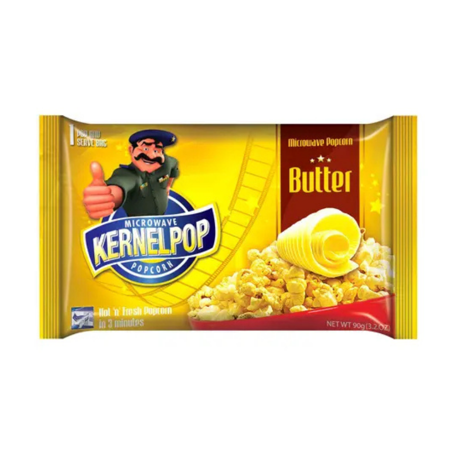 KERNELPOP PKT 90G BUTTER