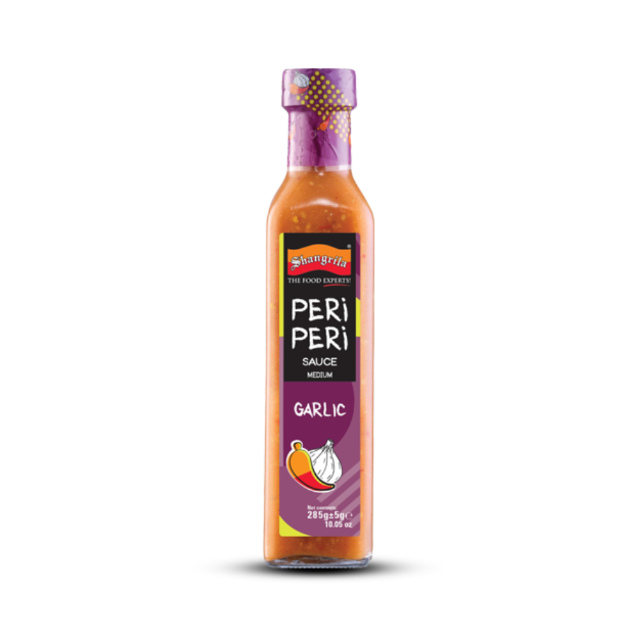 SHANGRILA PERI PERI SAUCE 285G GARLIC