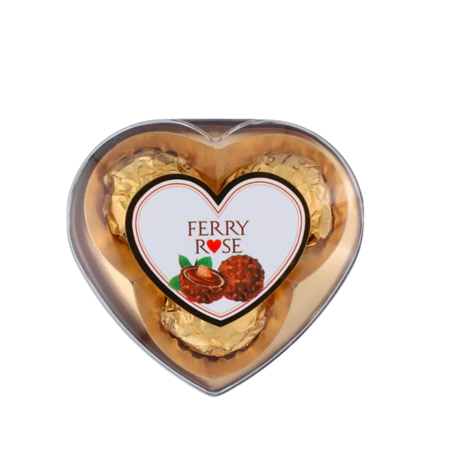 FERRY ROSE CHOCOLATE T-3 HEART