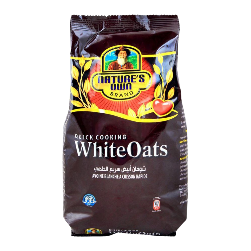 NATURE OWN WHITE OATS 200G POUCH