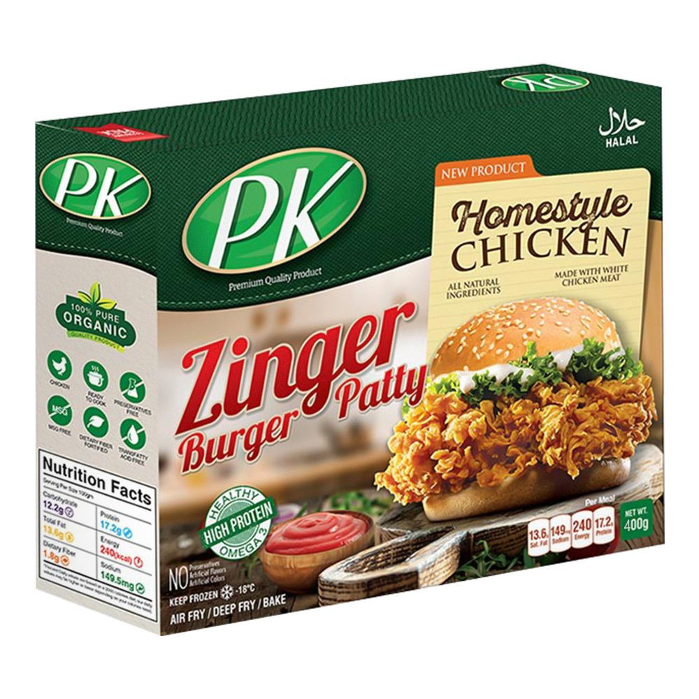 PK ZINGER BURGER PATTY 4PC