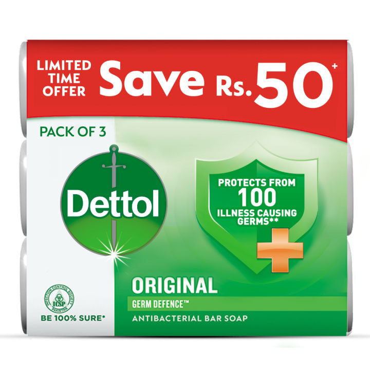 DETTOL SOAP 3*80G ORIGINAL