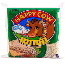 HAPPY COW CHEESE 200G SANDWICH