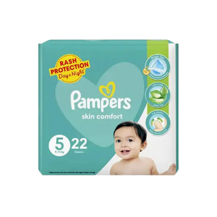 PAMPERS JUMBO #5  22PC JUNIOR