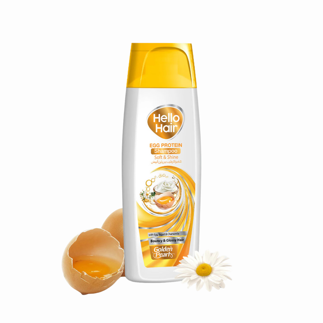 HELLO HAIR SHAMPOO 360ML EGG PROTEIN