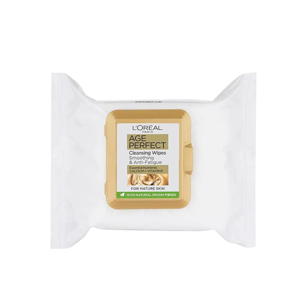 LOREAL AGE PERFECT CLEANSING WIPES 25S