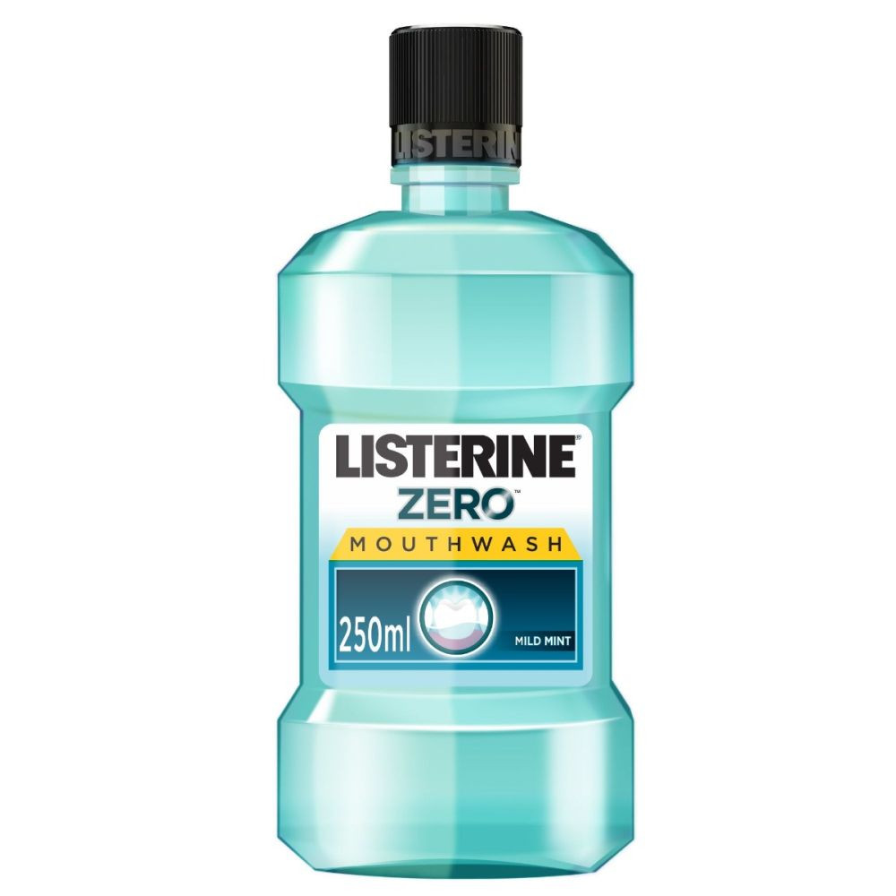 LISTERINE M/WASH 250ML ZERO RLR
