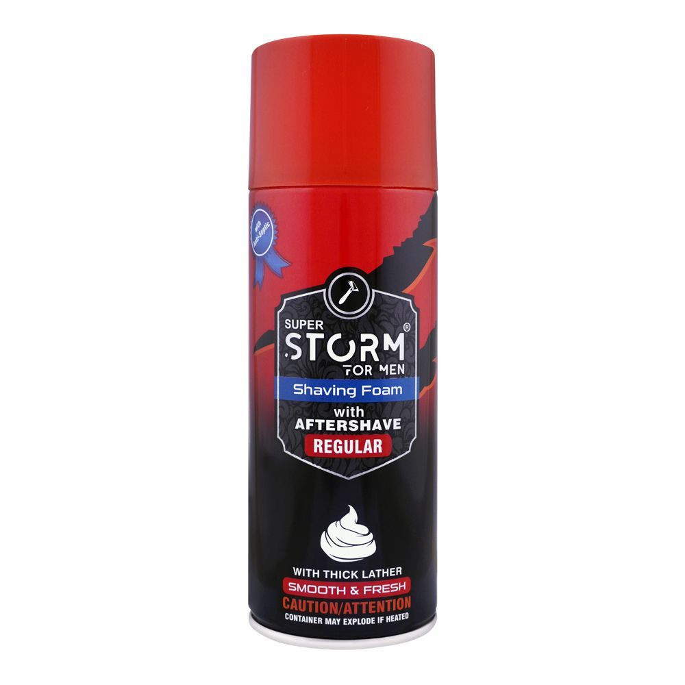 SUPER STORM S/FOAM 400ML REG