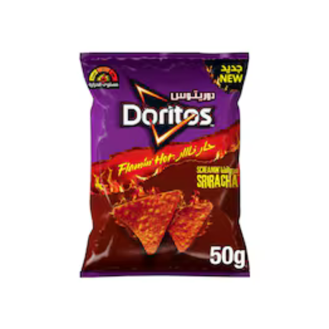 DORITOS CHIPS 50G SRIRACHA