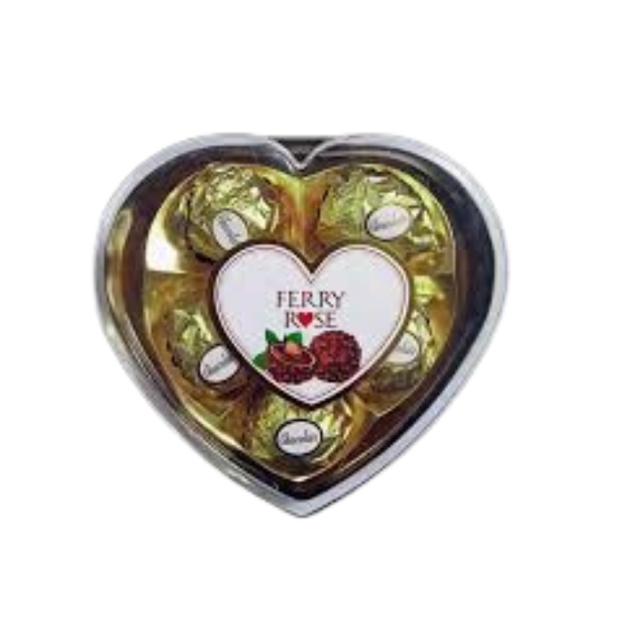 FERRY ROSE CHOCOLATE T5 HEART