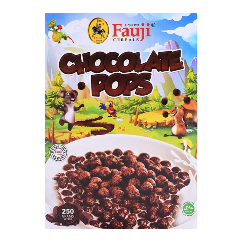 FAUJI CHOCOLATE POPS 250G