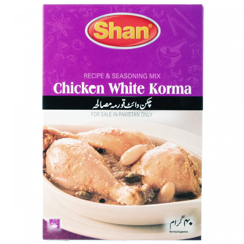 SHAN WHITE KORMA 40G