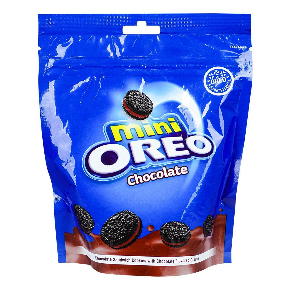LU OREO MINI CHOCOLATE POUCH 100G