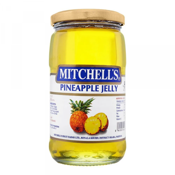 MITCHELLS JELLY 410G PINEAPPLE