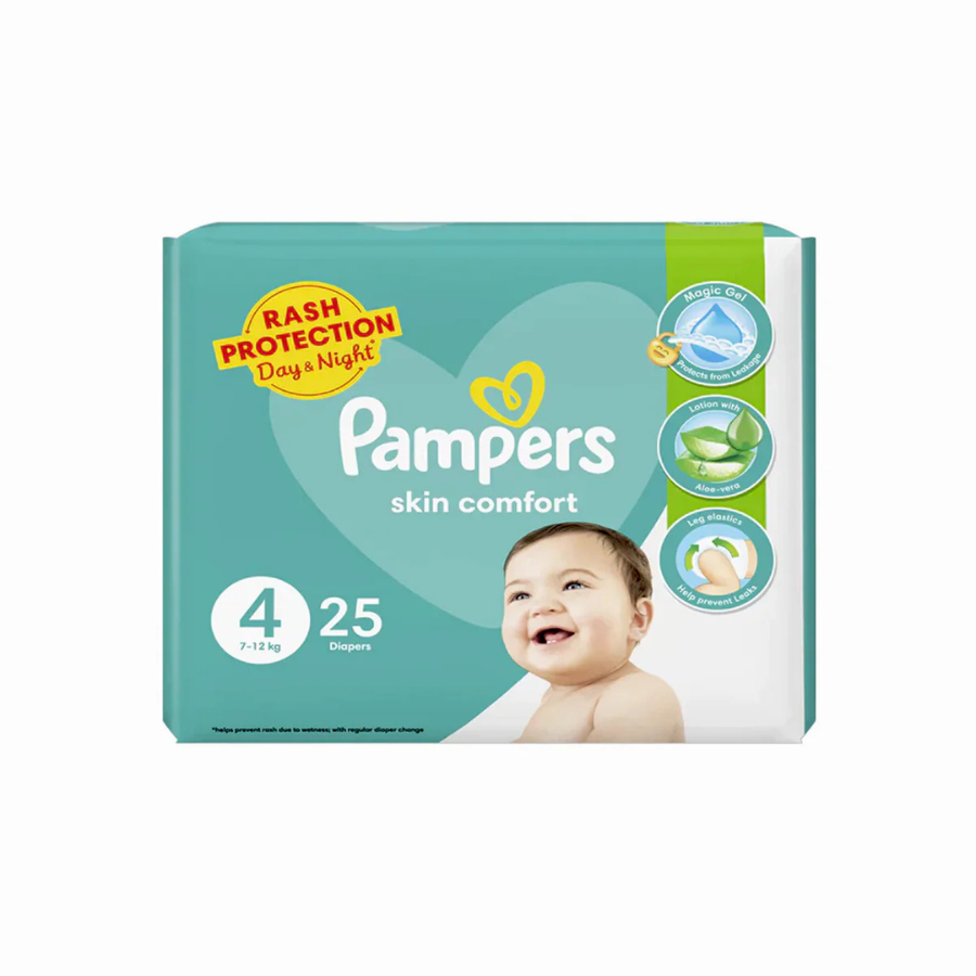 PAMPERS JUMBO #4  25PC MAXI
