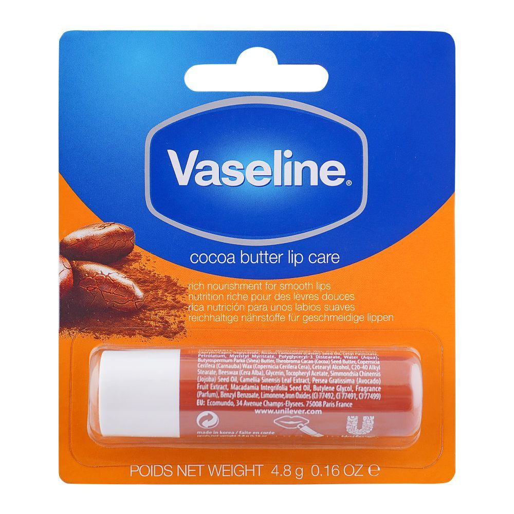 VASELINE LIP BALM 4.8G COCOA BUTTER