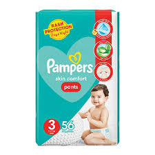 PAMPERS PANTS MEGA #3 56PC MIDI
