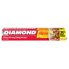 DIAMOND CLING WRAP 200+50FT